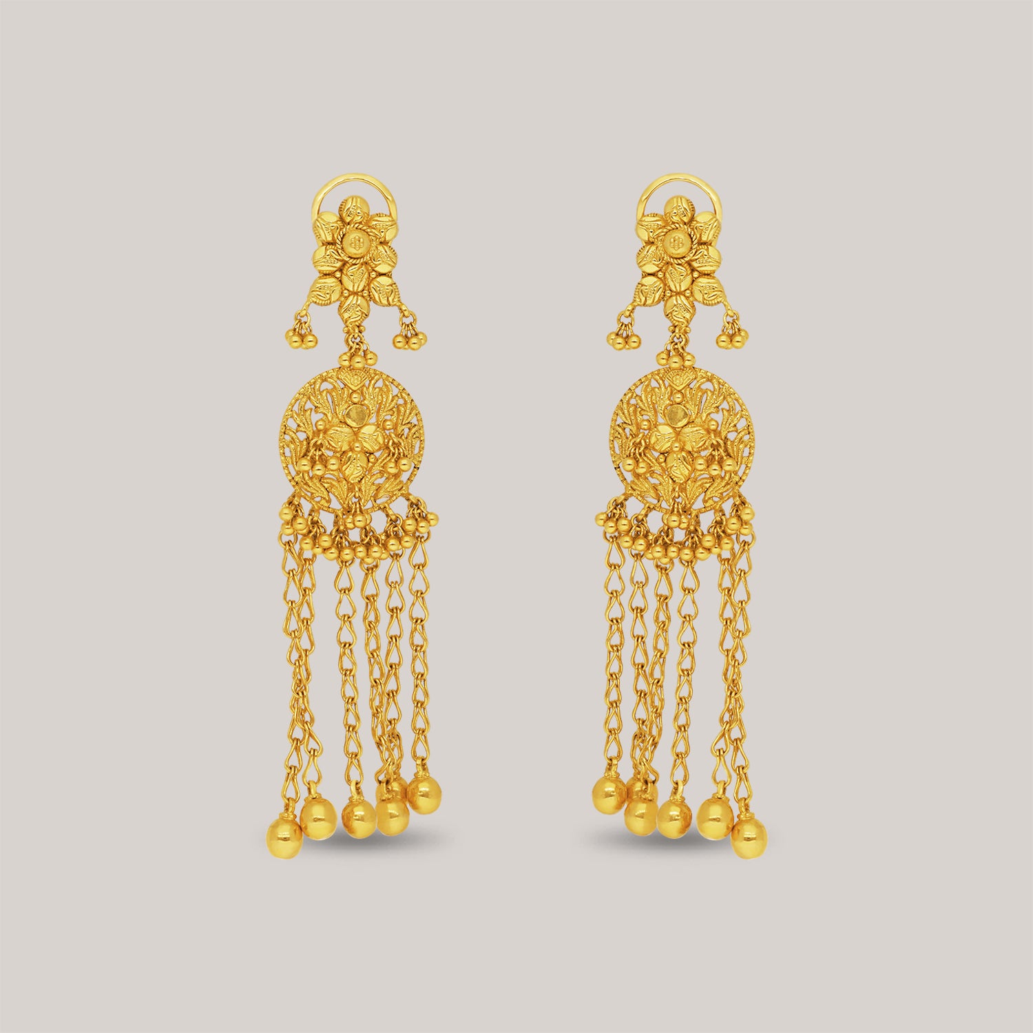Colossal Gold Earrings