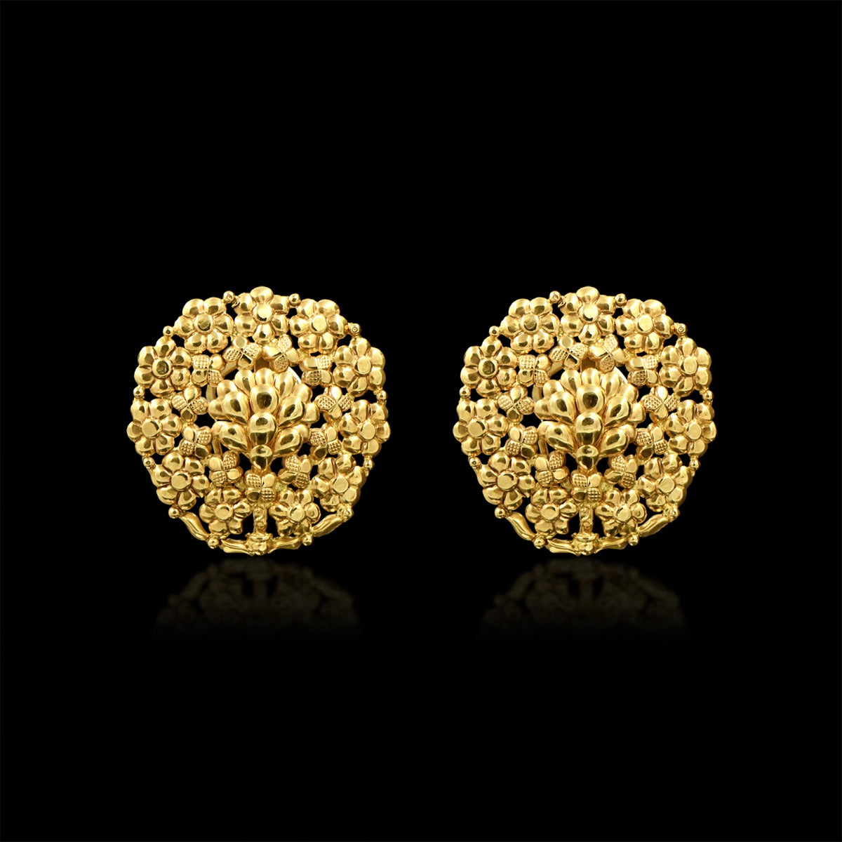 Bridal Gold Earrings