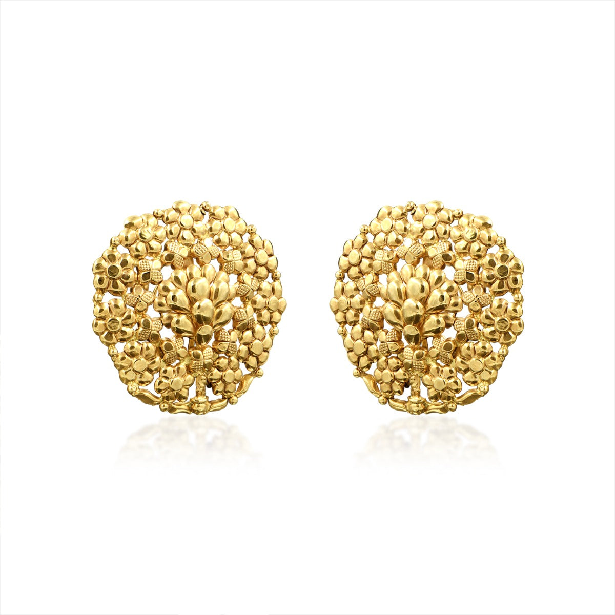 Bridal Gold Earrings