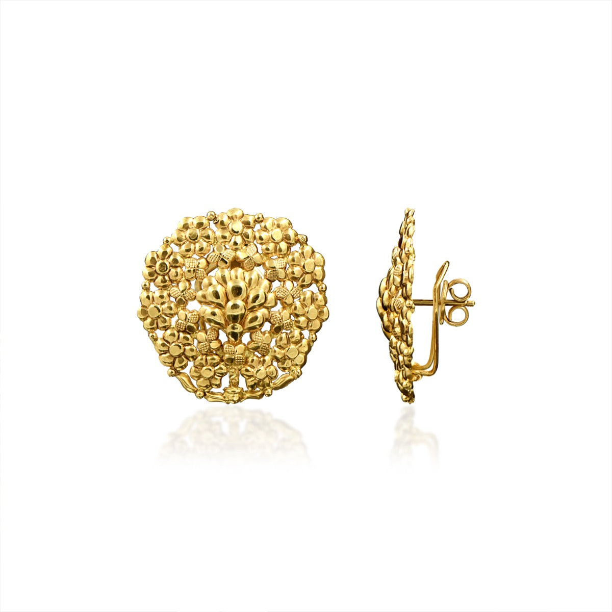 Bridal Gold Earrings