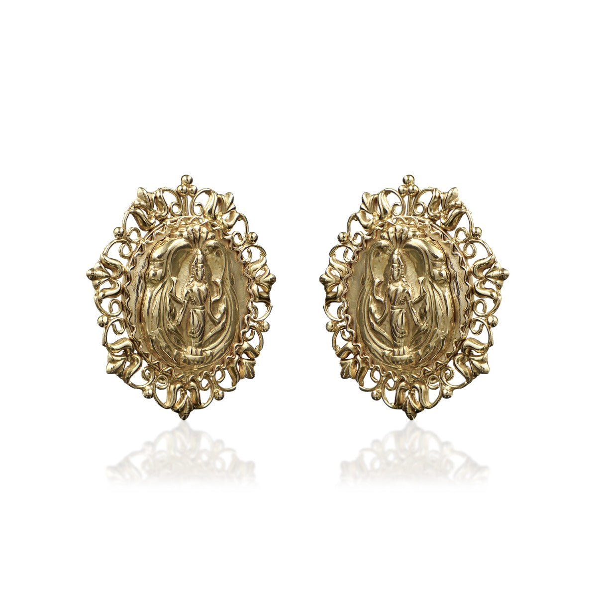 Queen of Arches Gold Earrings