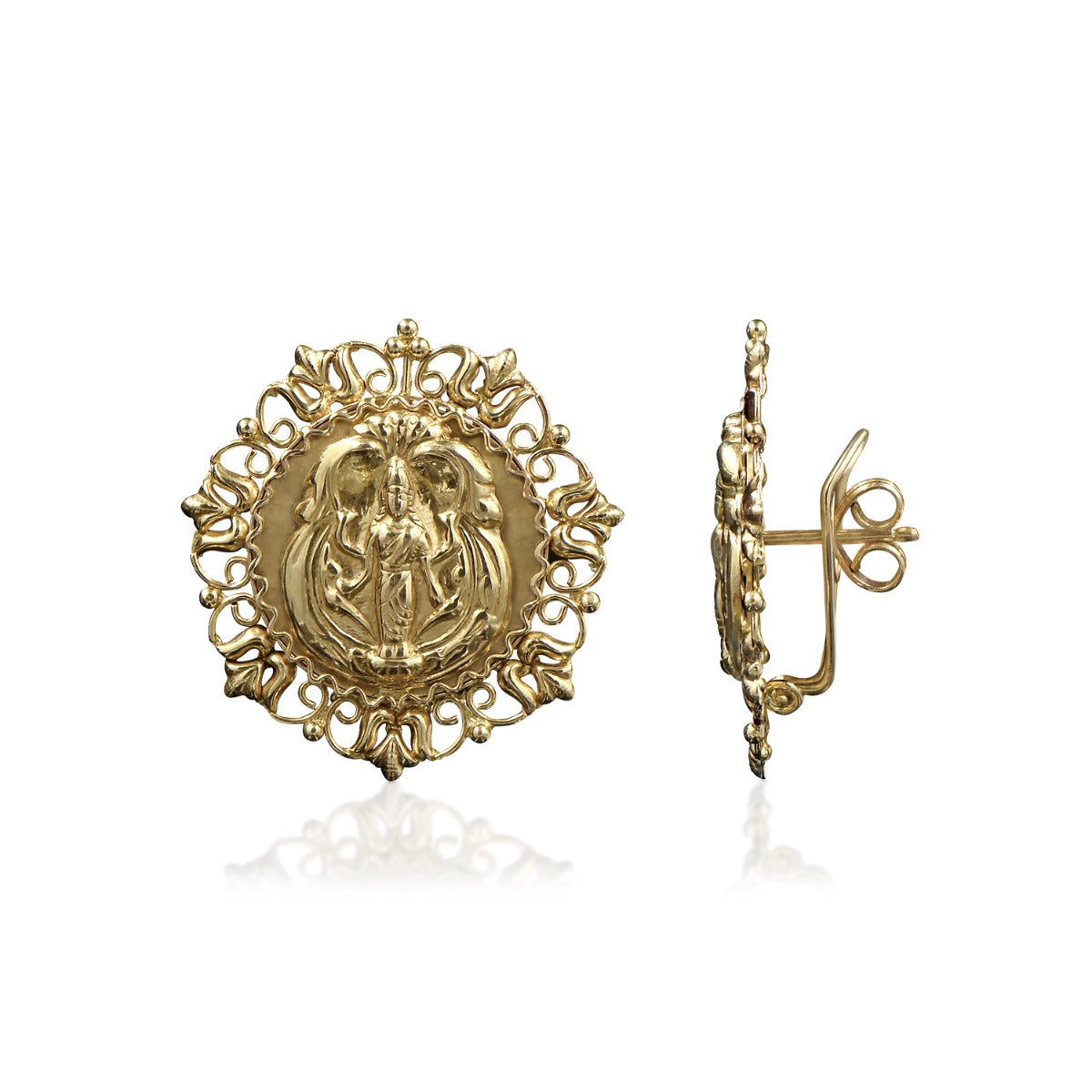 Queen of Arches Gold Earrings