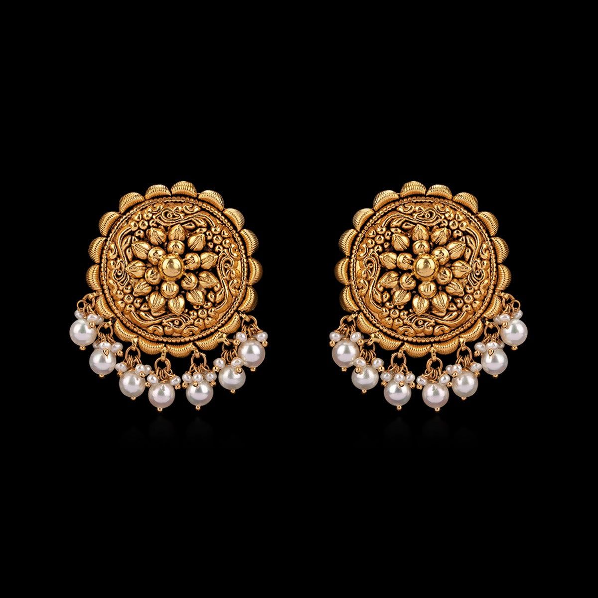 Mothers Love Gold Earrings
