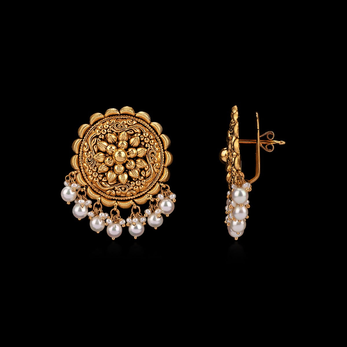 Mothers Love Gold Earrings