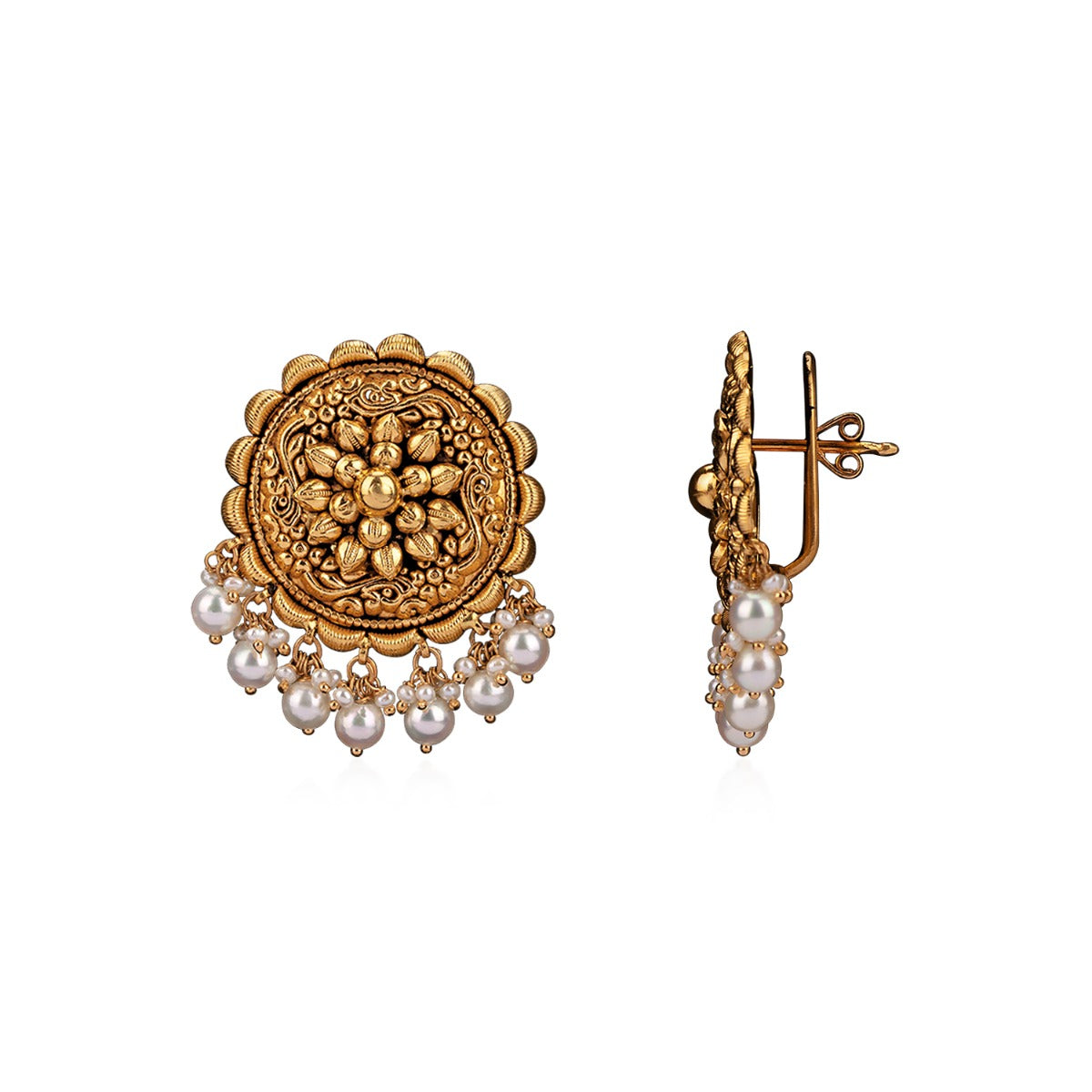 Mothers Love Gold Earrings