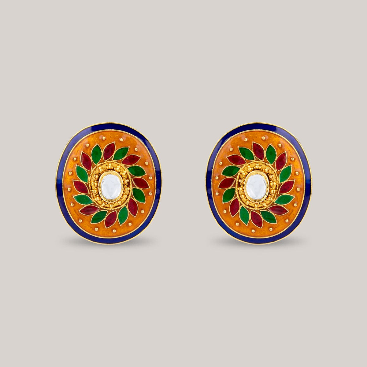 Penny Blossom Gold Earrings