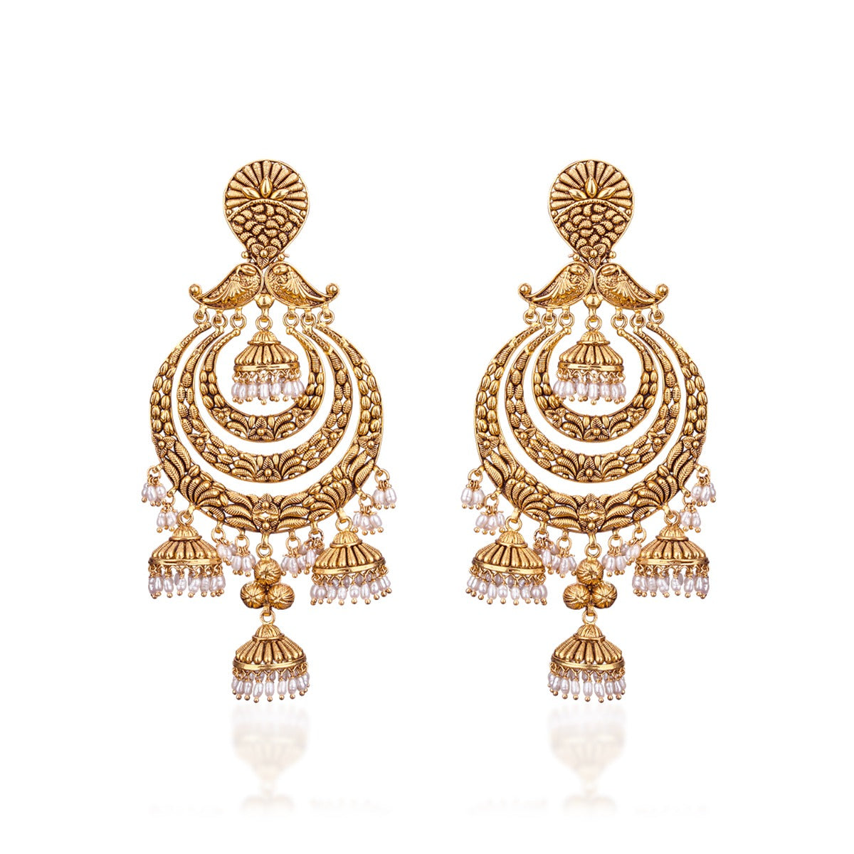 Temple Soul Sister Gold Earrings