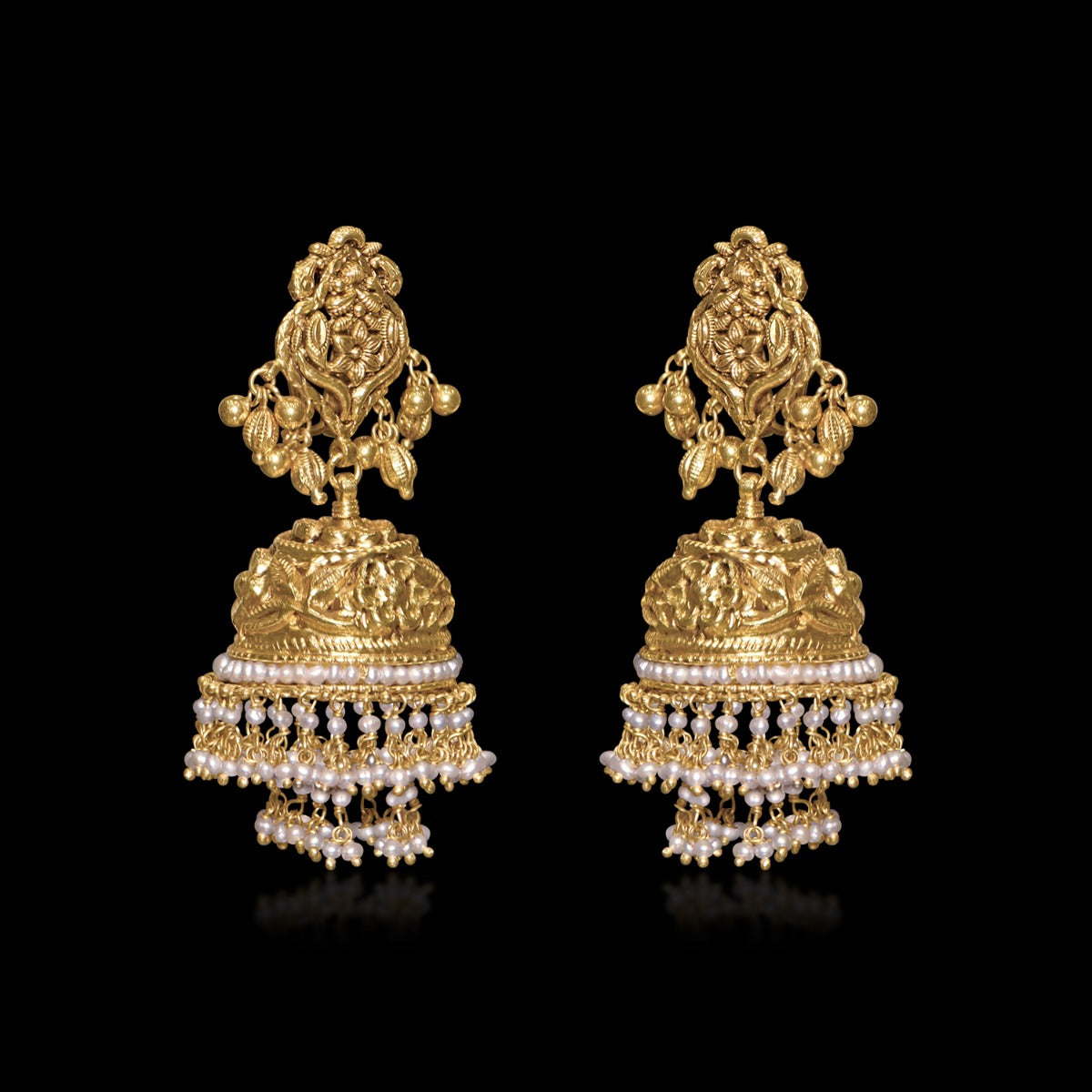 Thalaivi Gold Jhumka