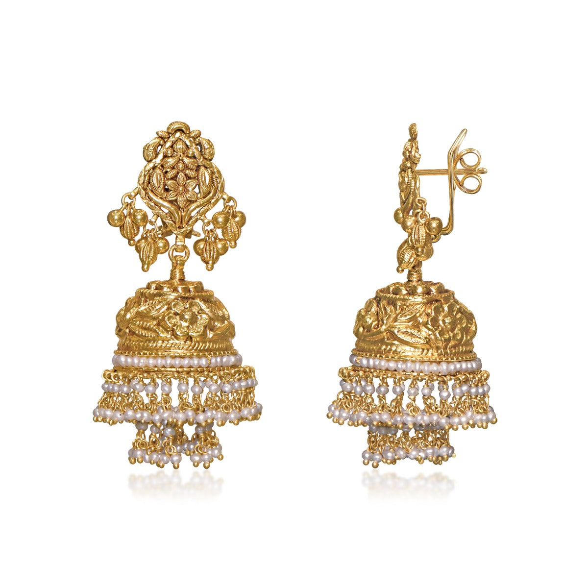 Thalaivi Gold Jhumka