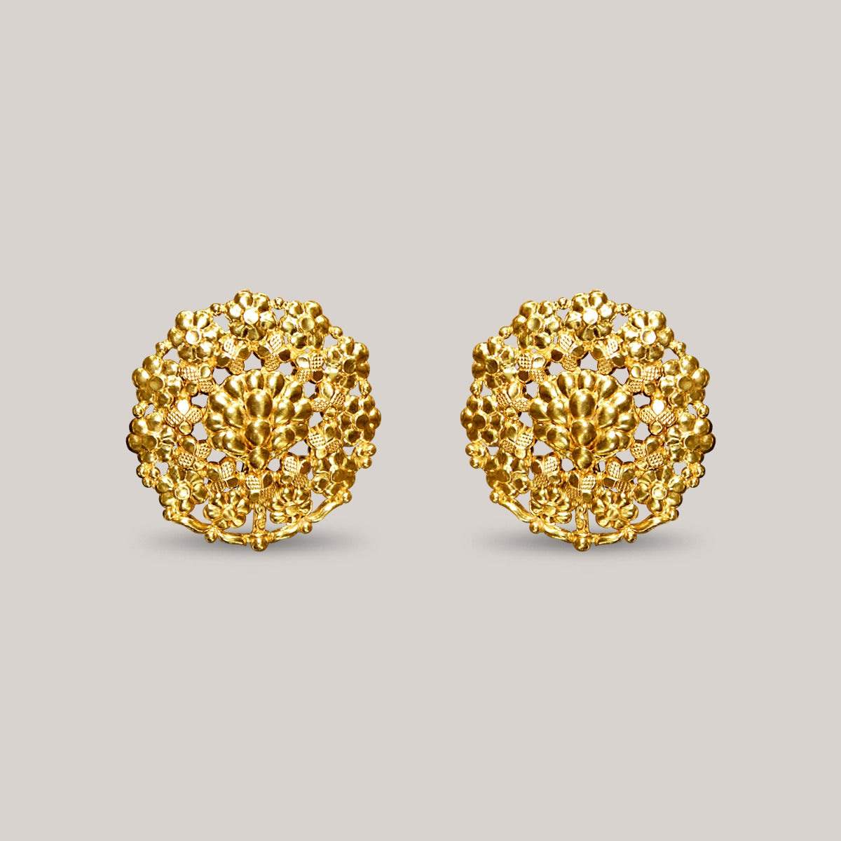 Sea Shell Gold Earrings