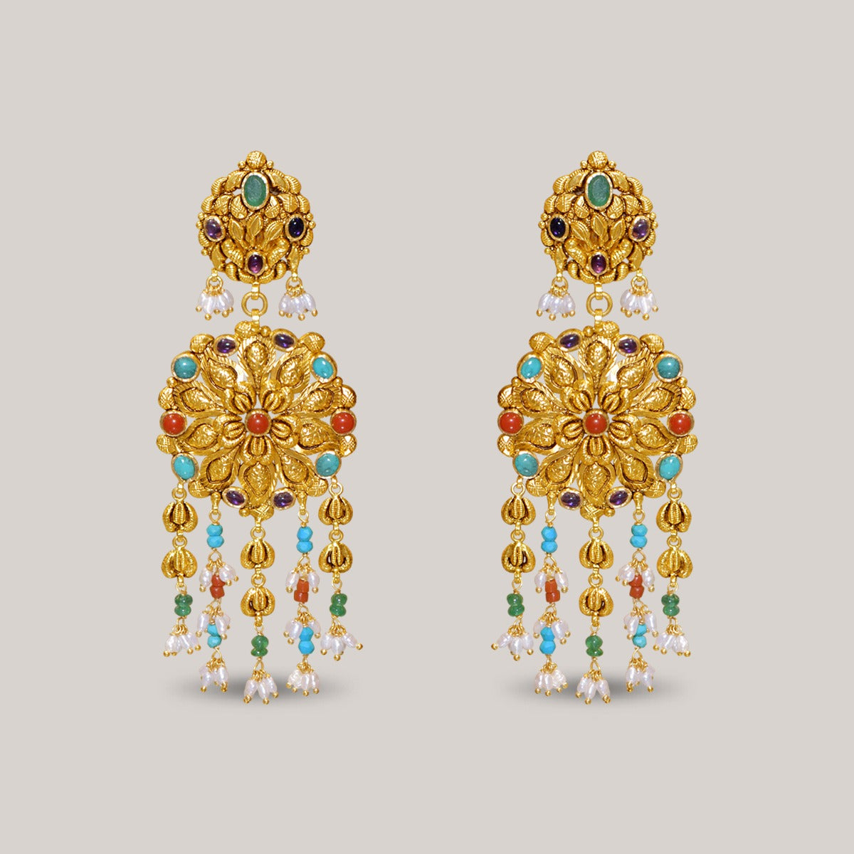 Seven Seas Gold Necklace Set