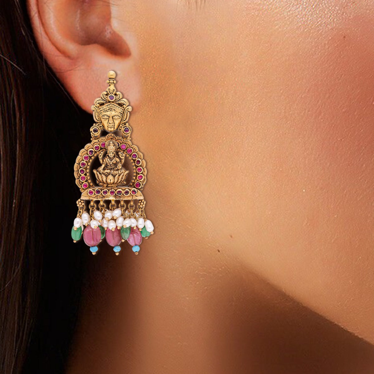 Padmalaya Gold Necklace Set