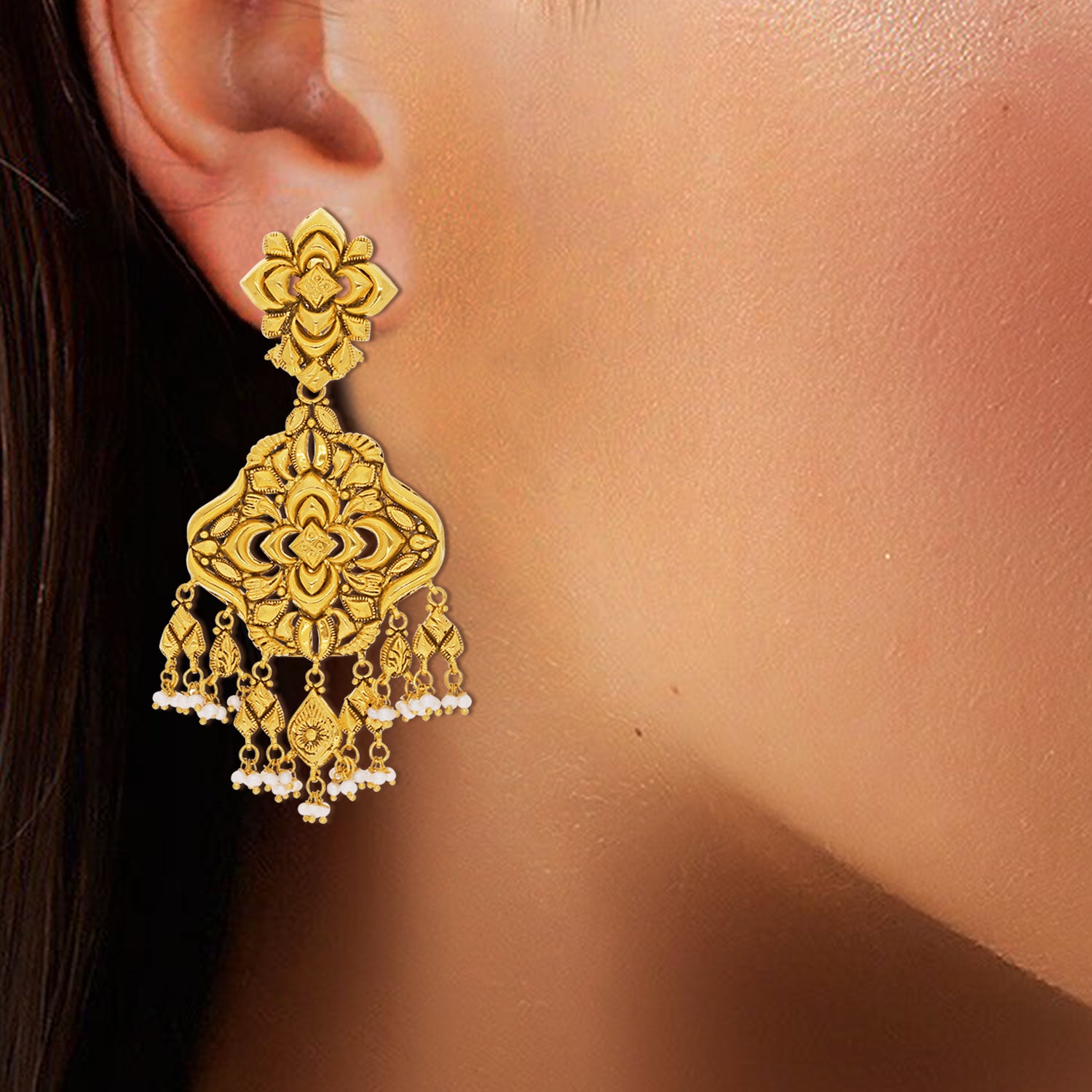 Aiyana Gold Earrings