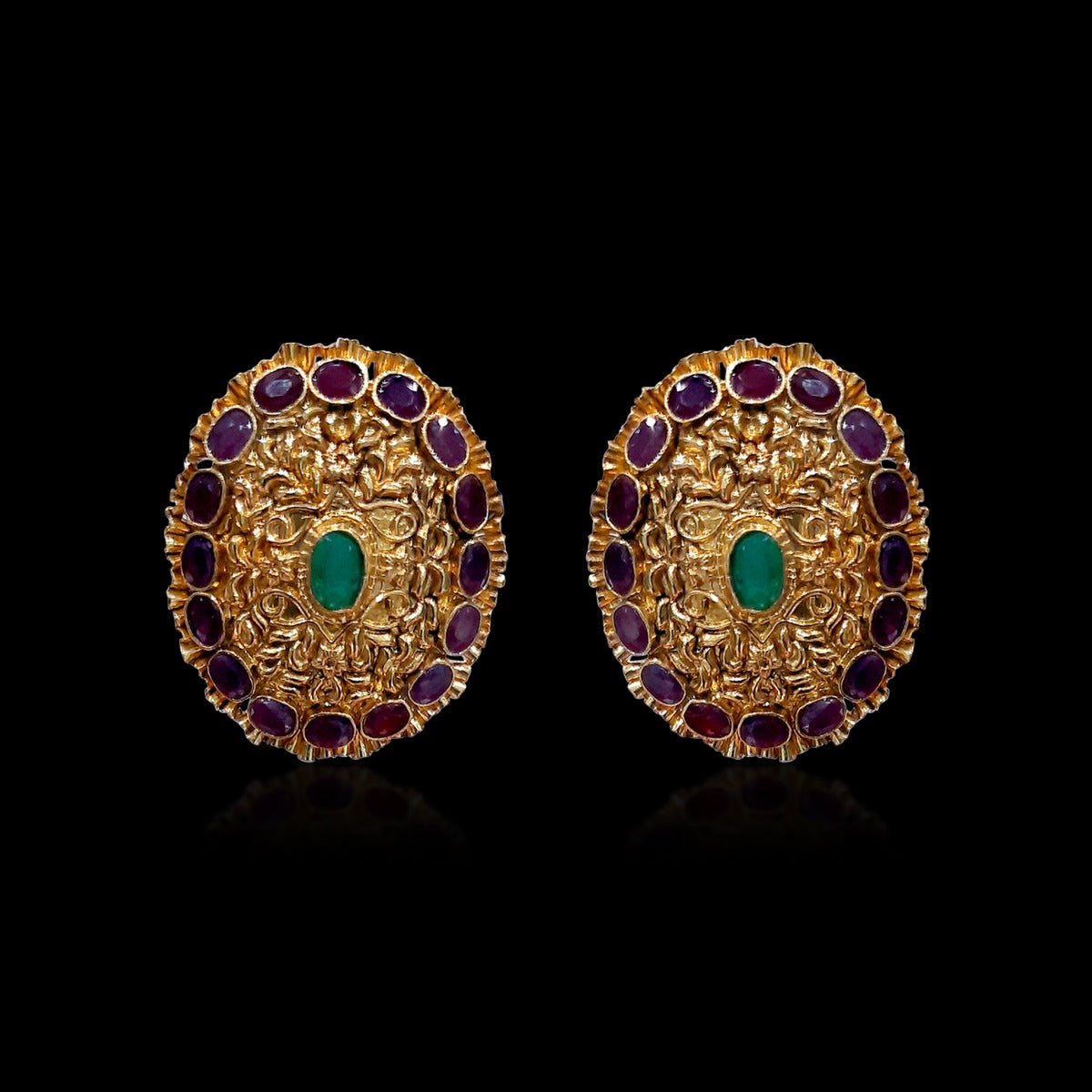 Nitya Virbrant Gold Earrings