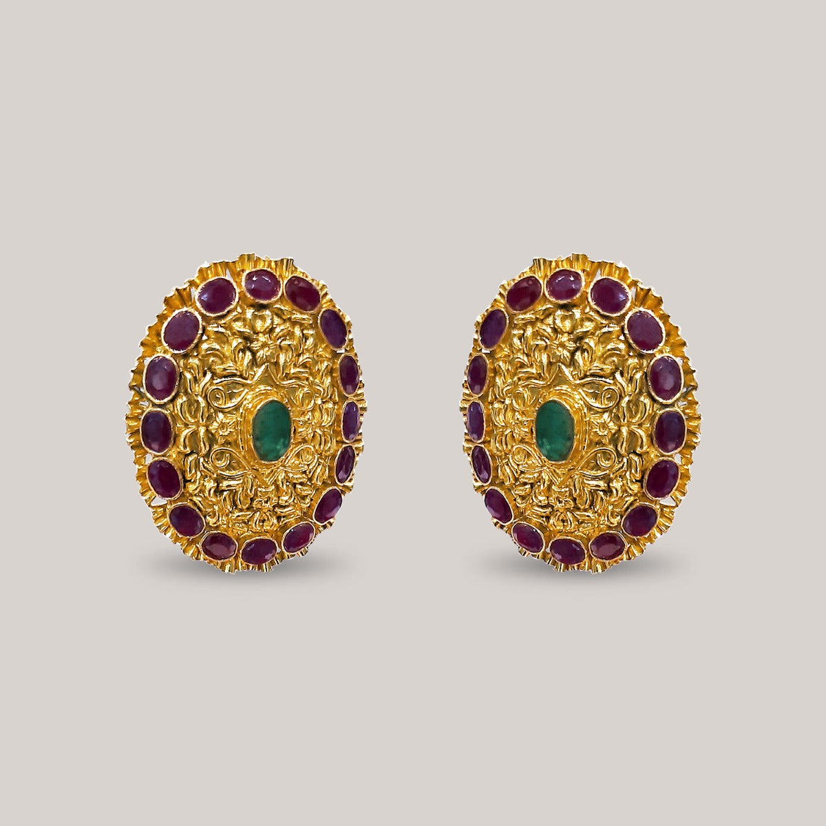 Nitya Virbrant Gold Earrings
