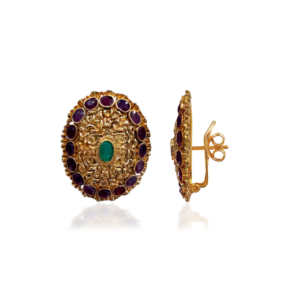 Nitya Virbrant Gold Earrings