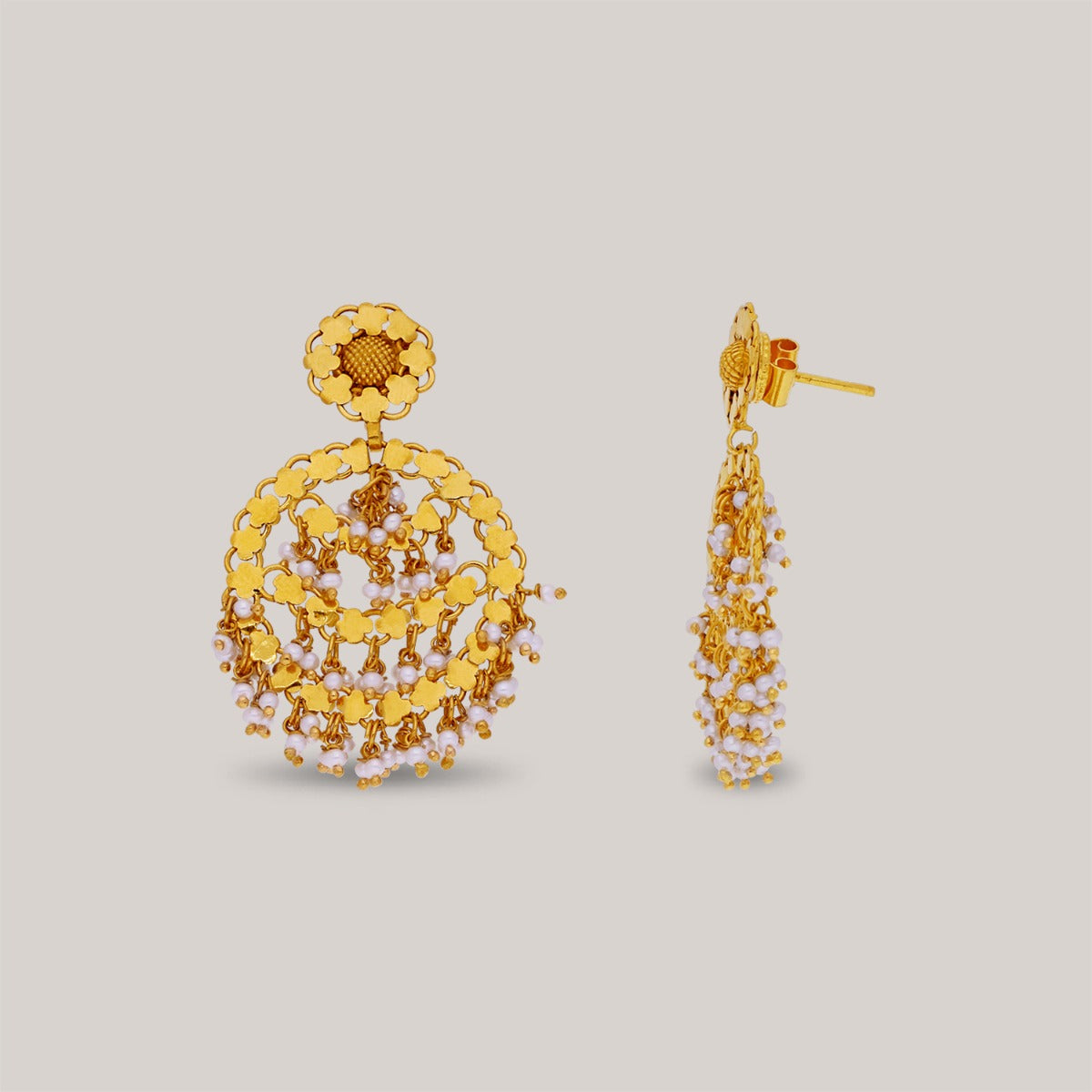 Chandan Haar Gold Chandbali