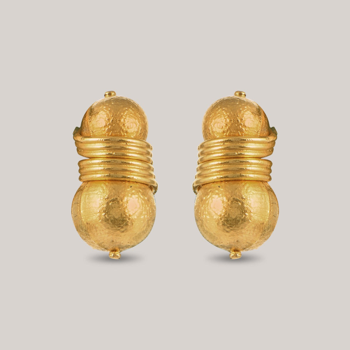 Ratatouille Gold Earrings