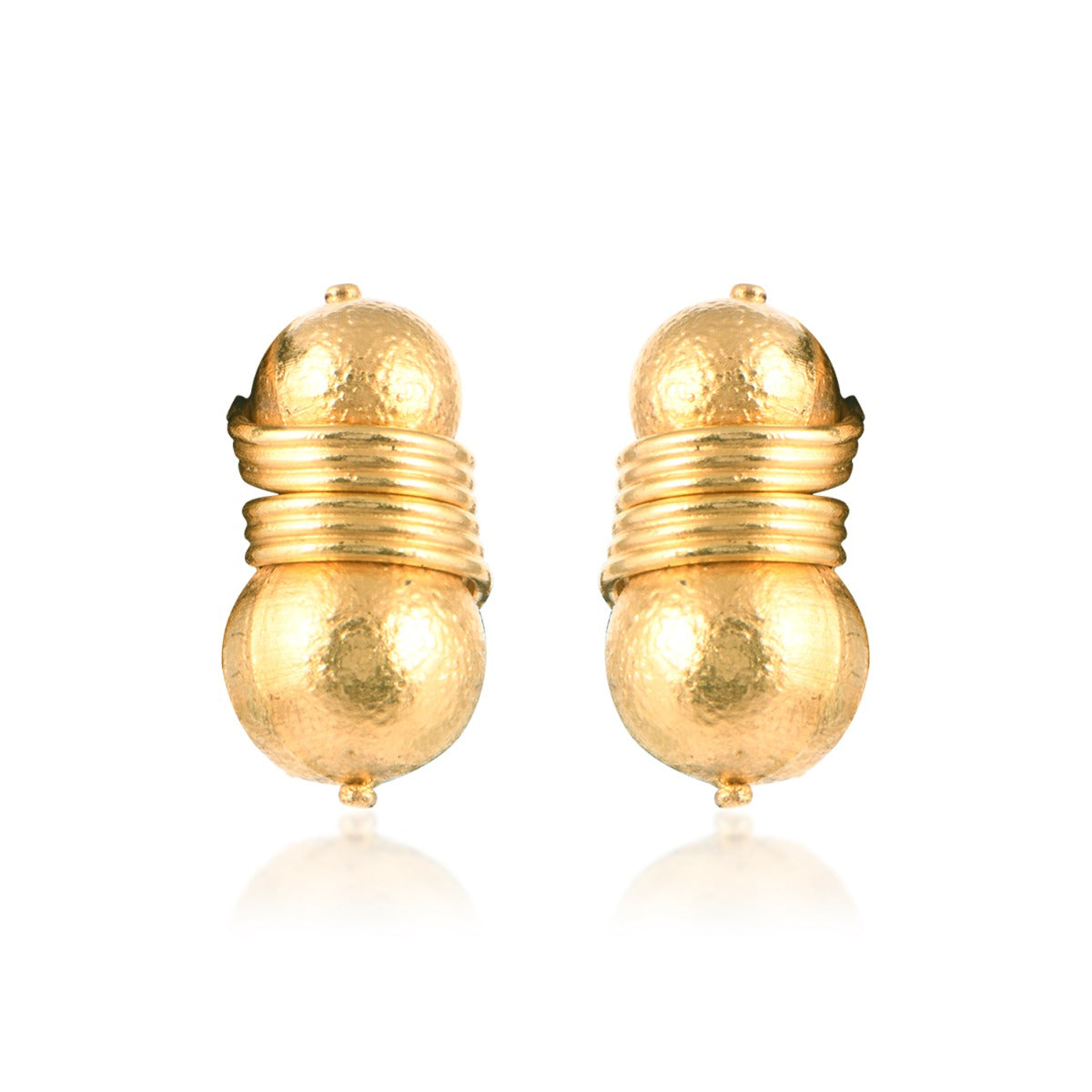 Ratatouille Gold Earrings