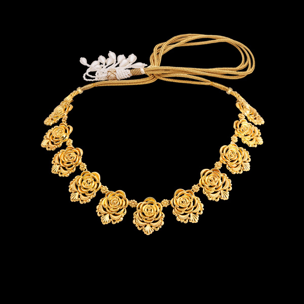 Roulette Garden Gold Necklace