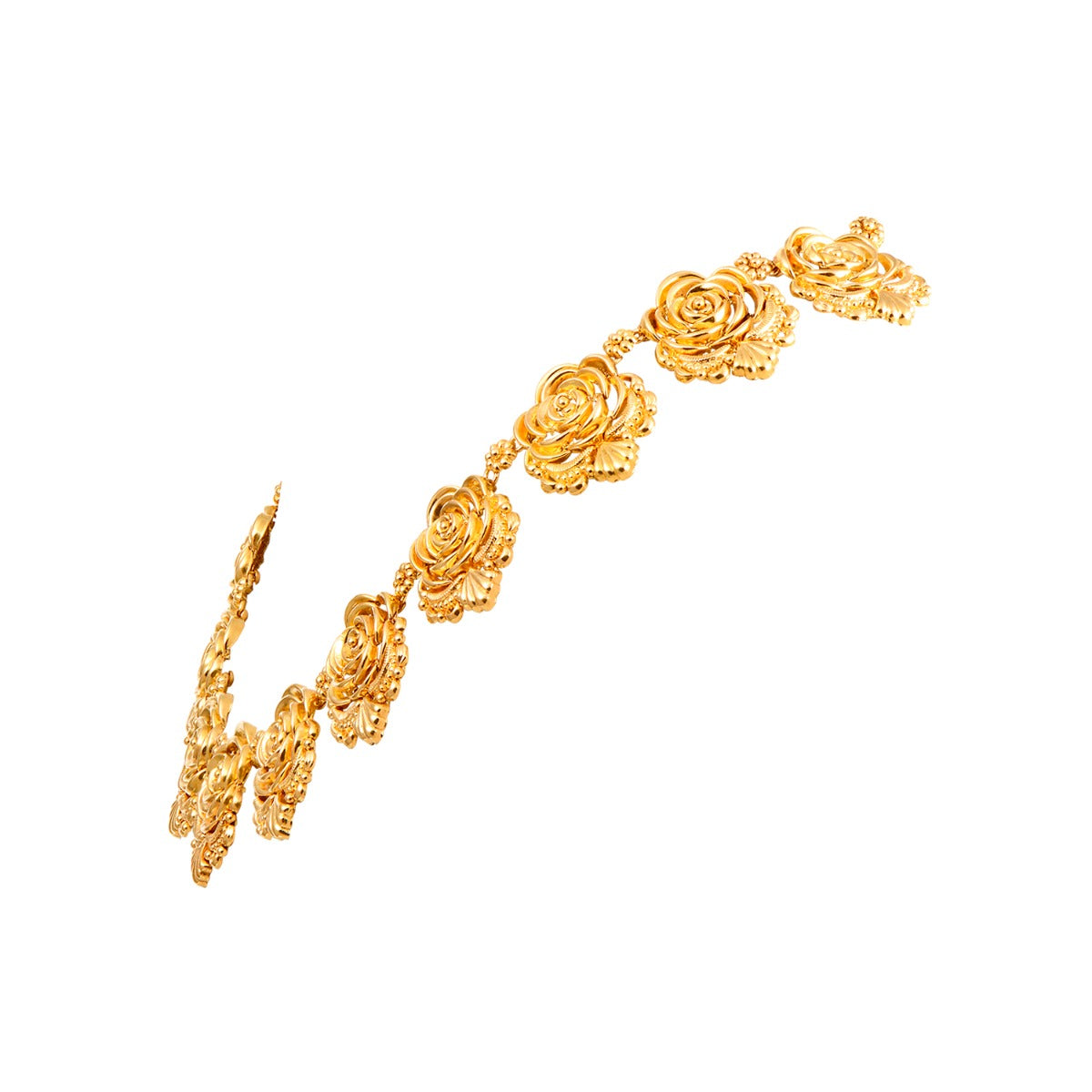 Roulette Garden Gold Necklace