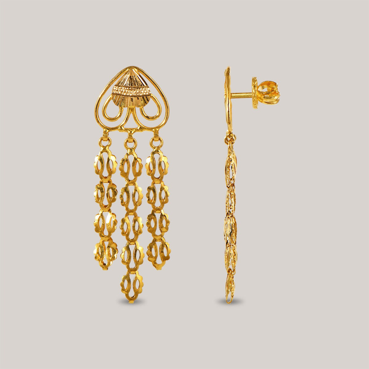 Calmar Gold Earrings