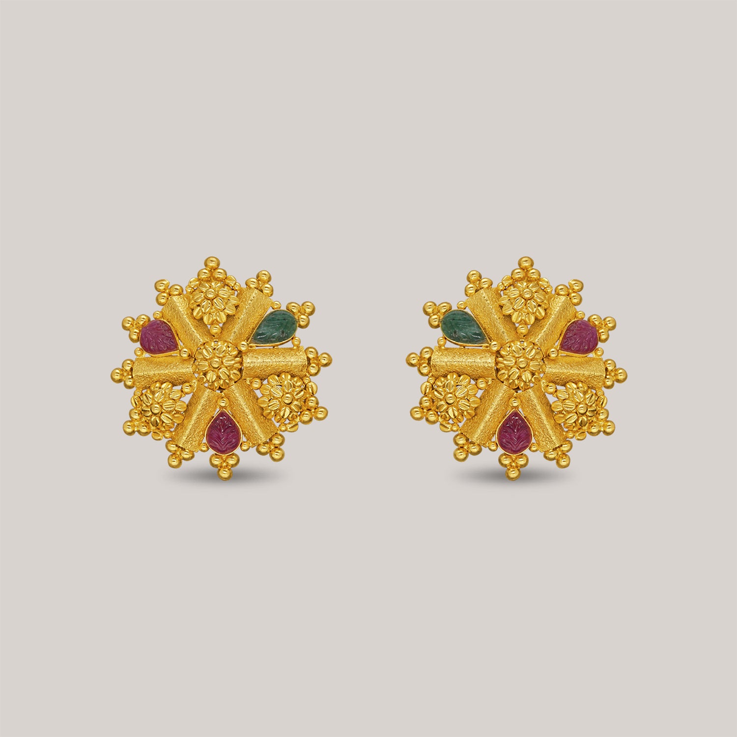 Georgeous Dainty Gold Earrings