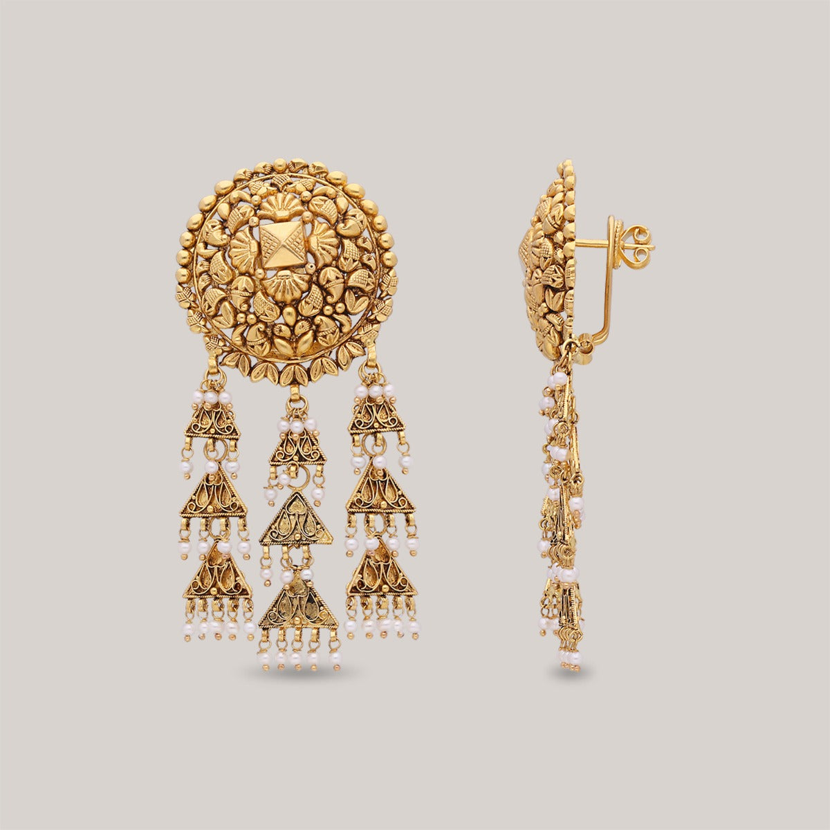 Aliyna Gold Necklace Set