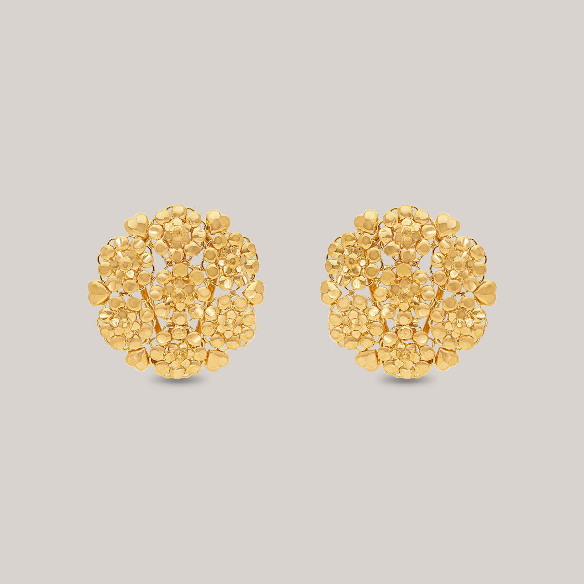 Dahlia Gold Earrings