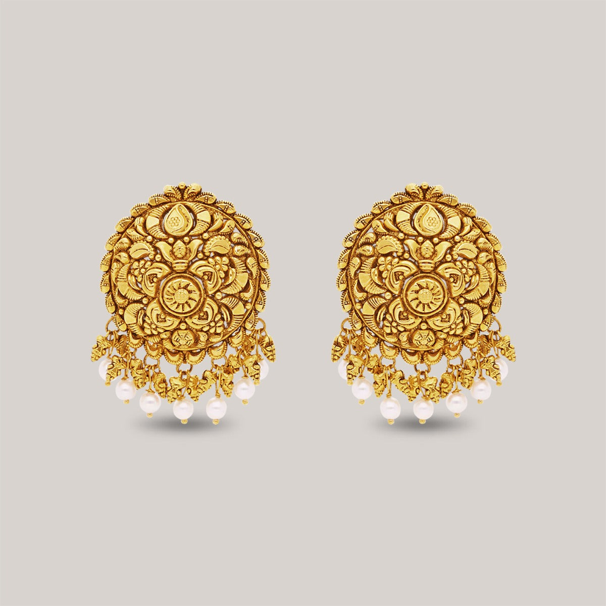 Anvi Gold Earrings