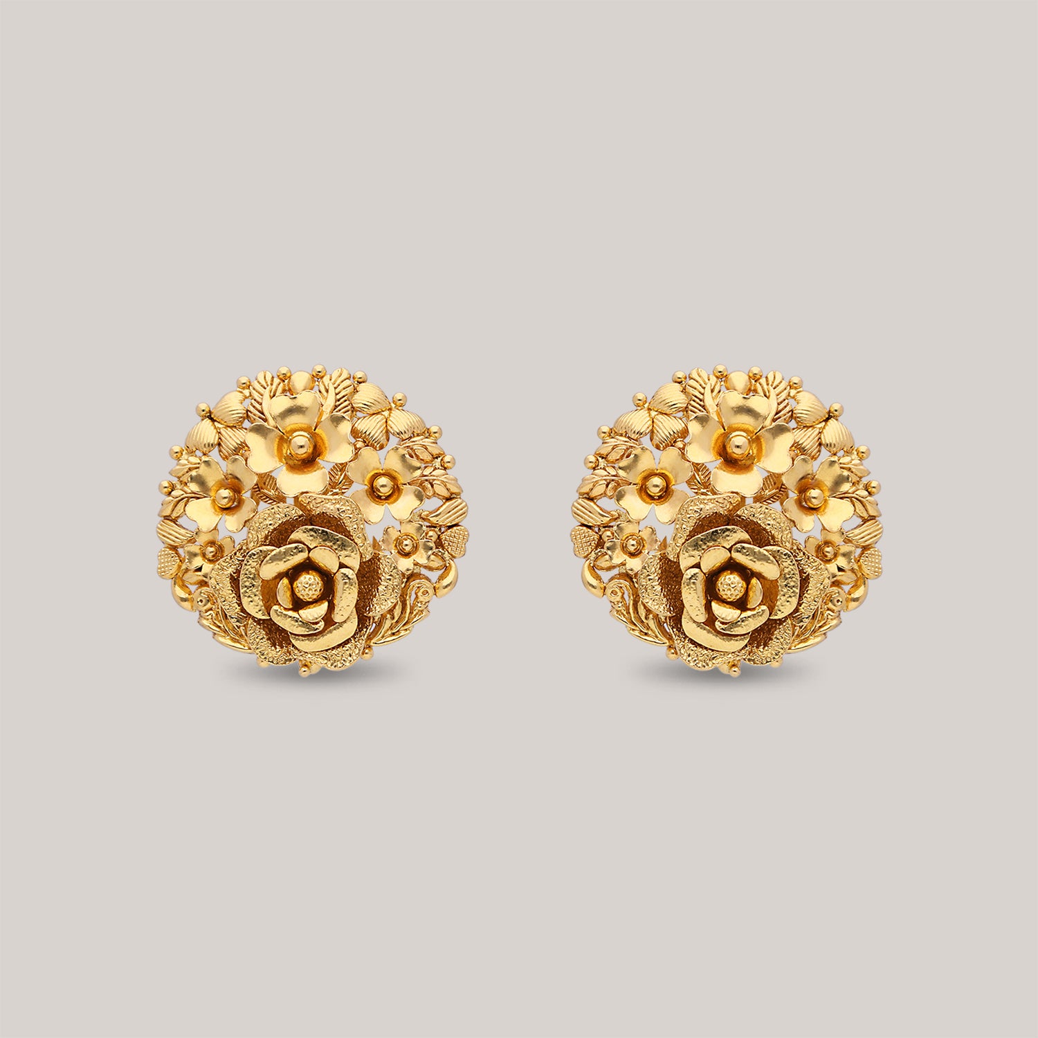 Rosey Gold Earrings