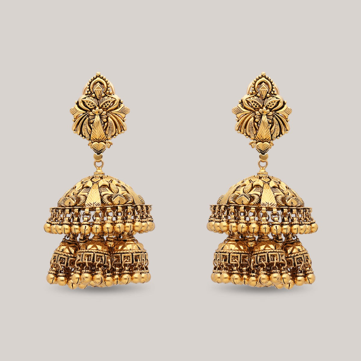 Nitali Gold Jhumka