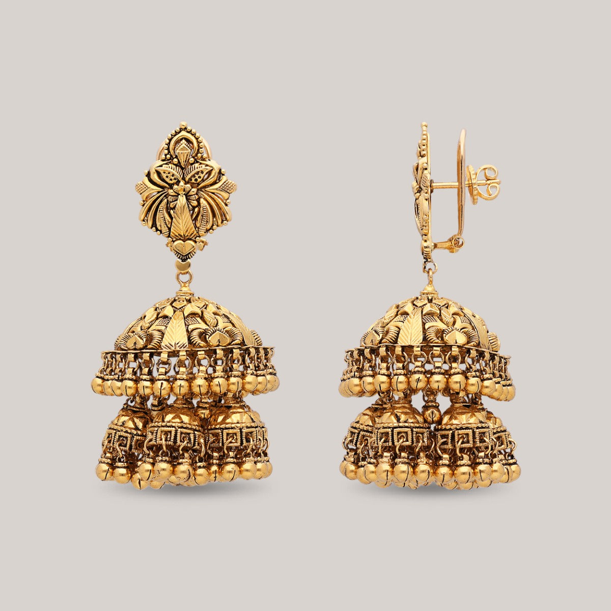 Nitali Gold Jhumka