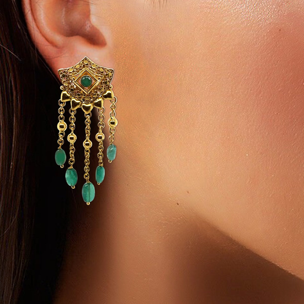 Zuraiya Gold Necklace Set