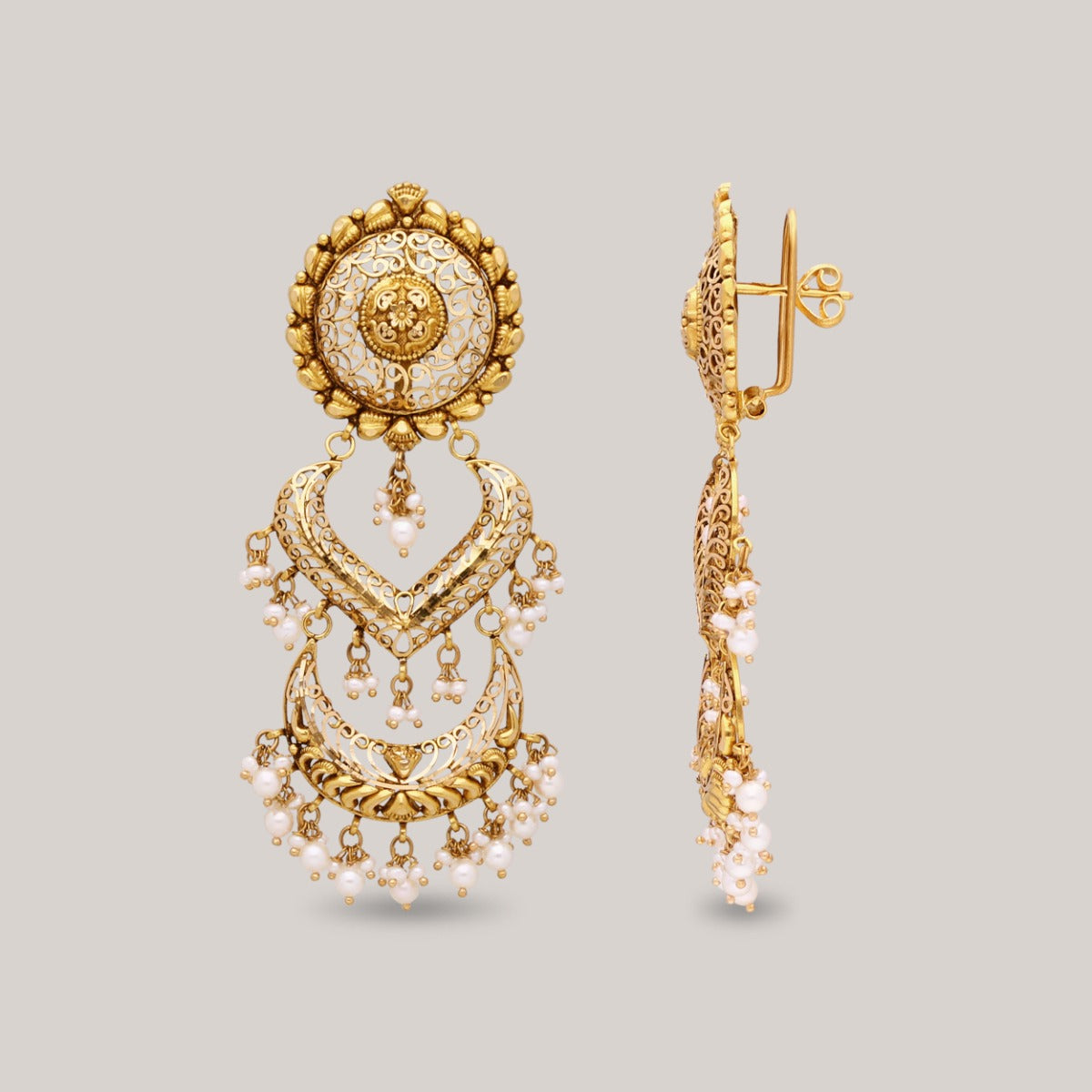 Kihaan Gold Earrings