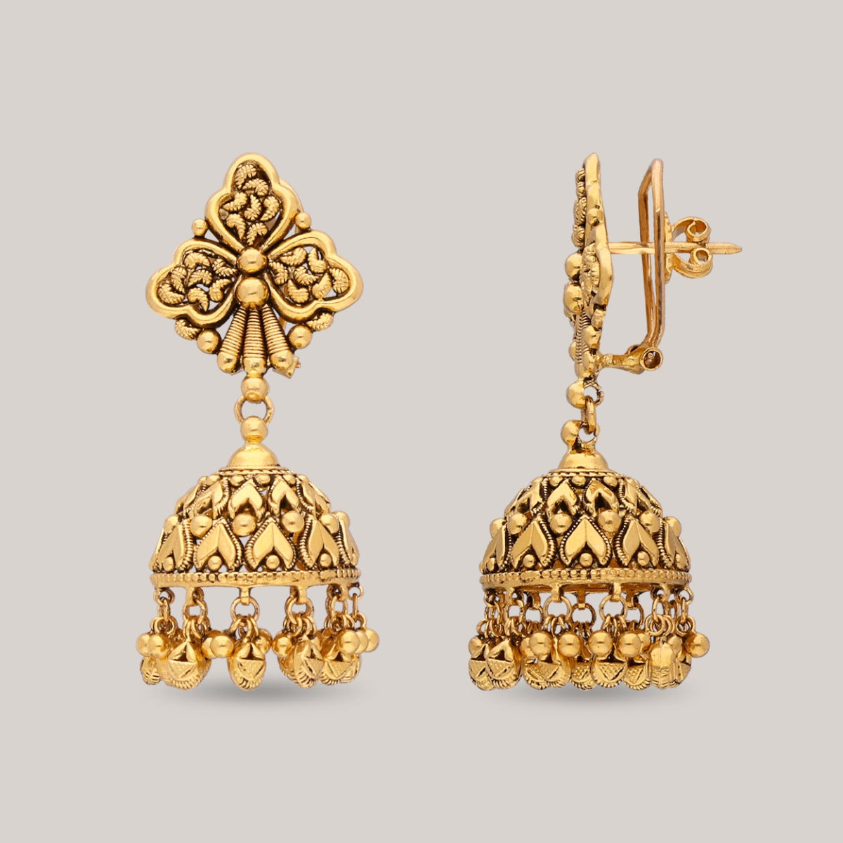Ibriz Gold Jhumka