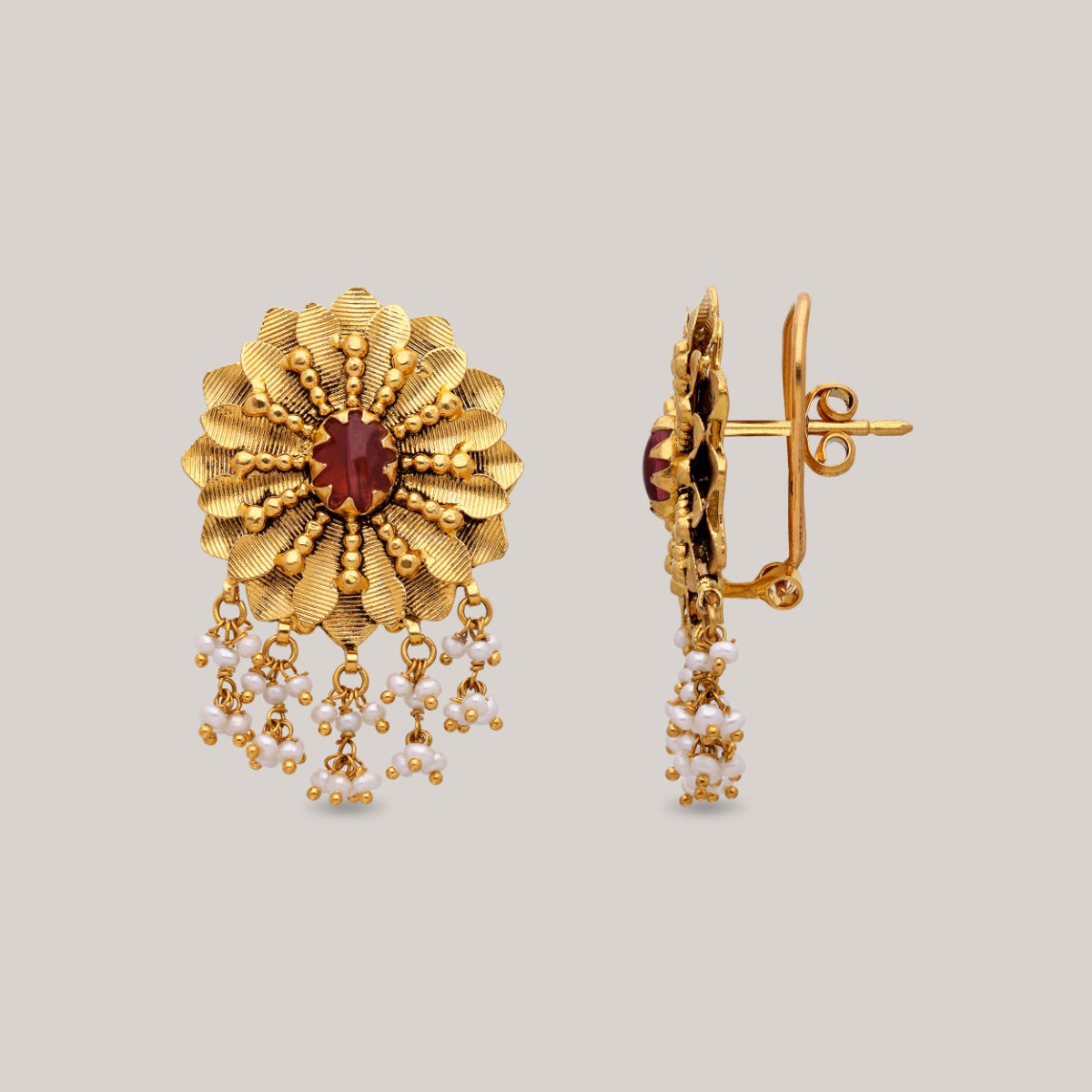 Naibah Gold Earrings