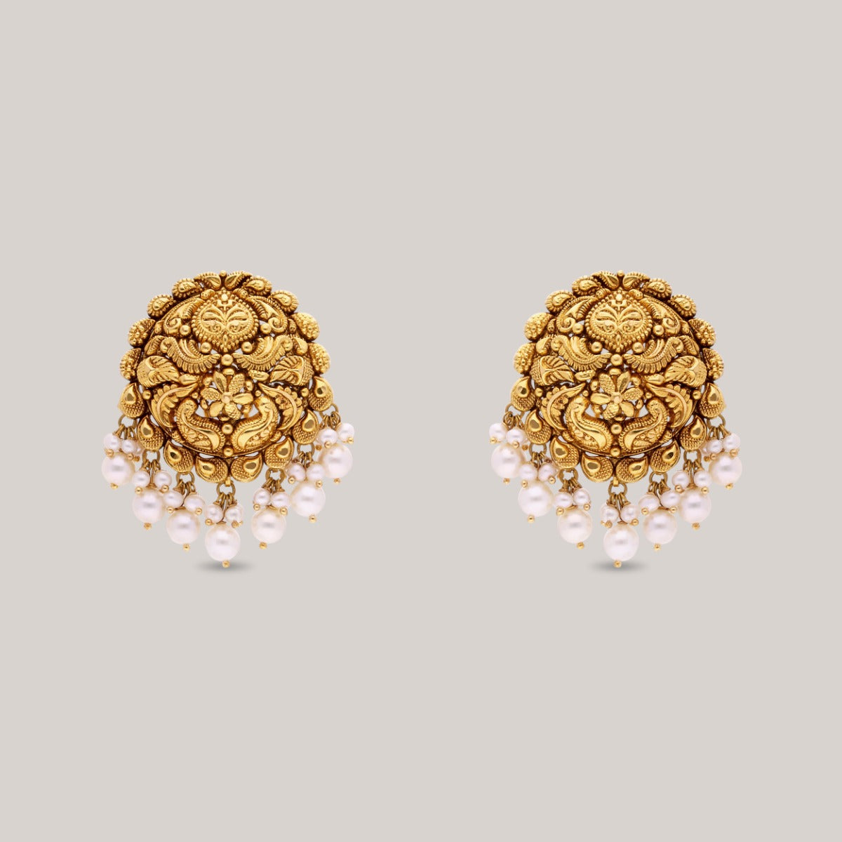 Aaheli Gold Earrings