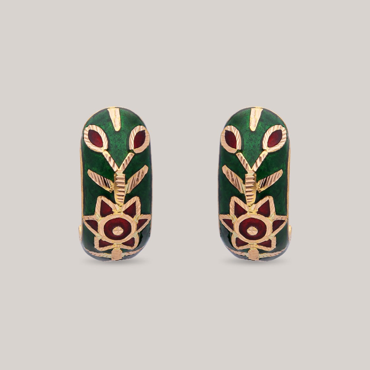 Adrija Gold Earrings
