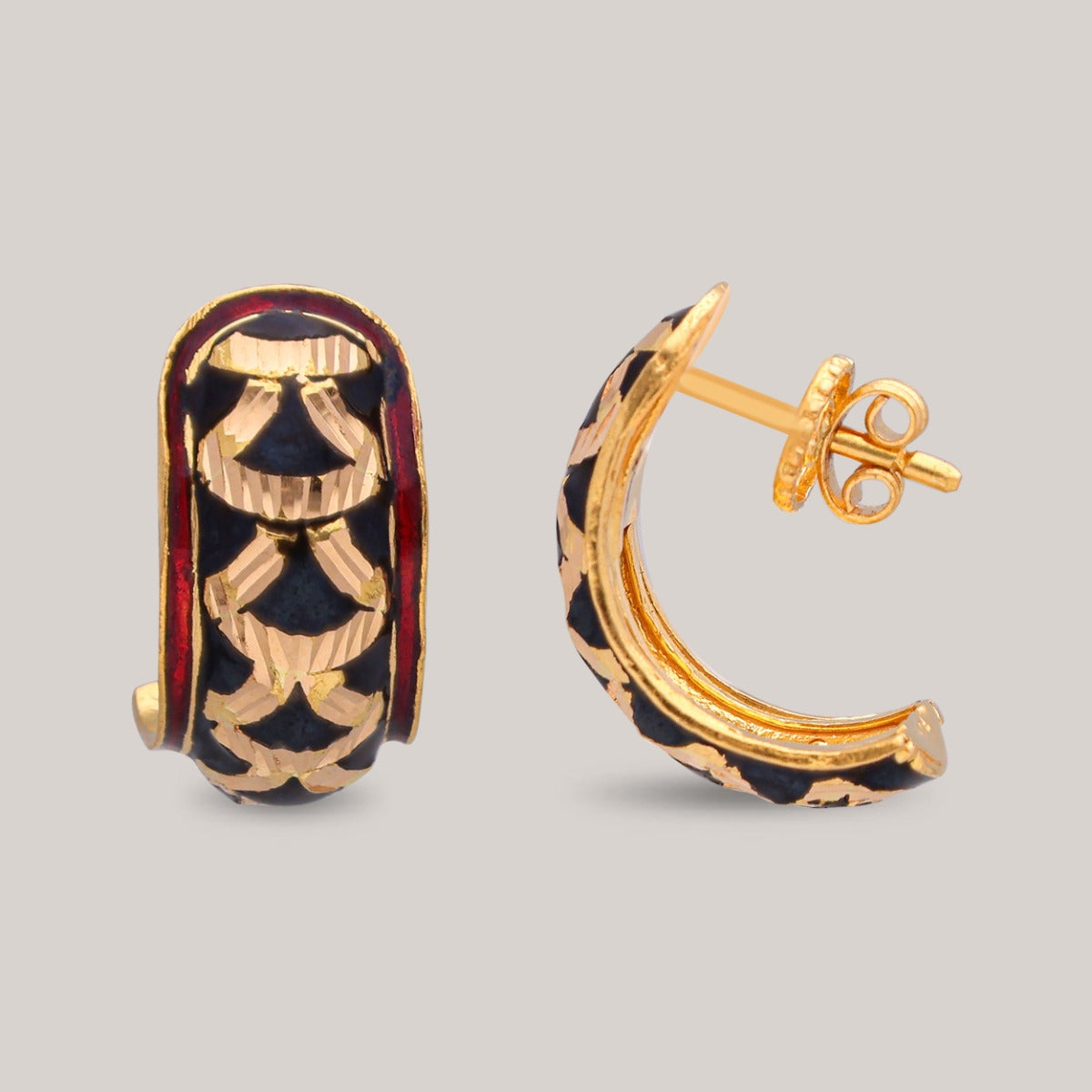 Naksa Gold Earrings