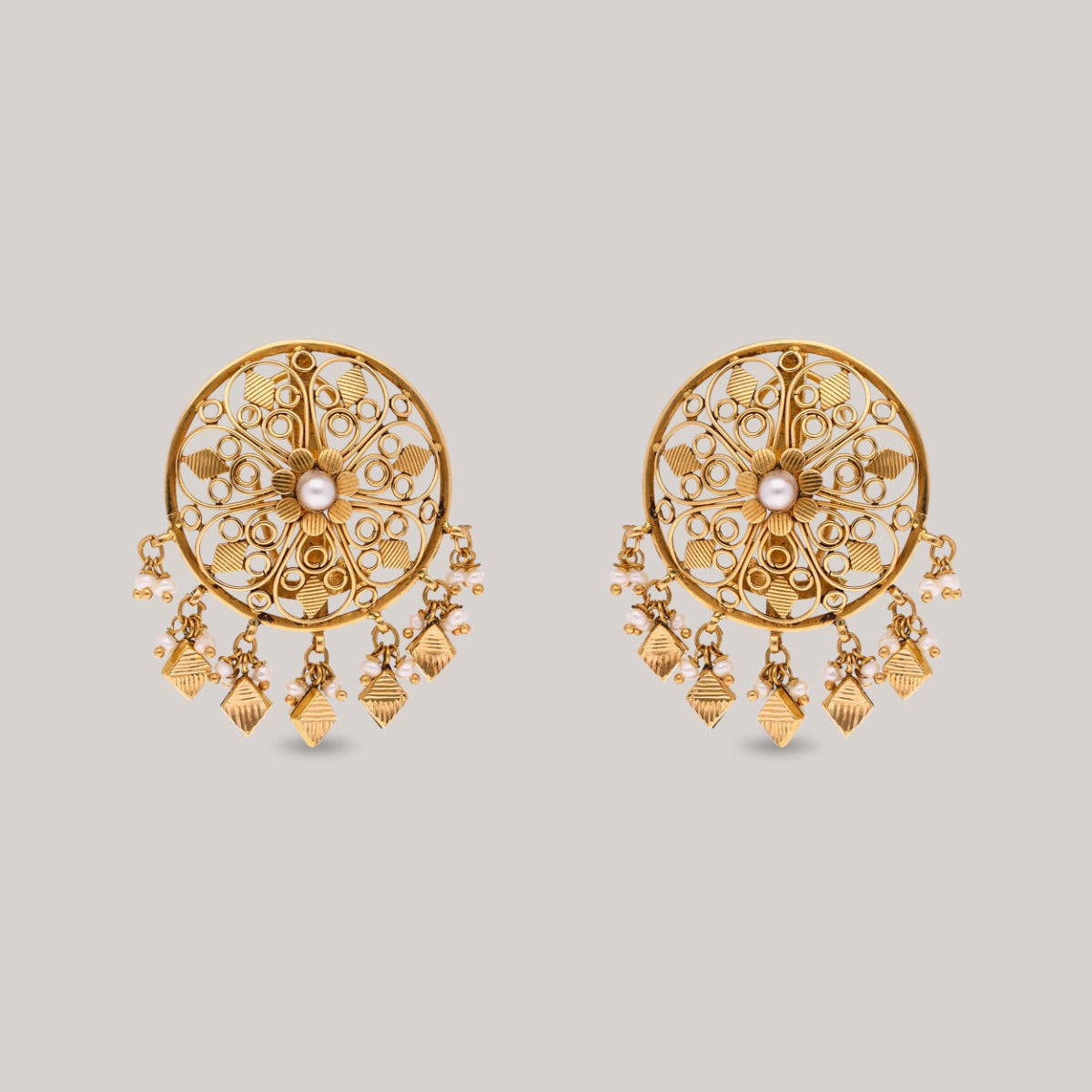 Orafali Gold Earrings