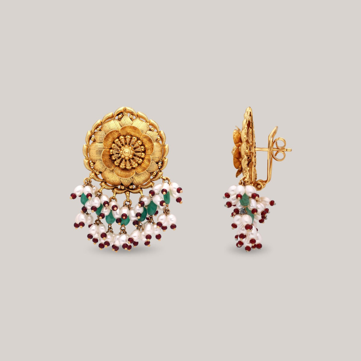 Zuneba Gold Earrings