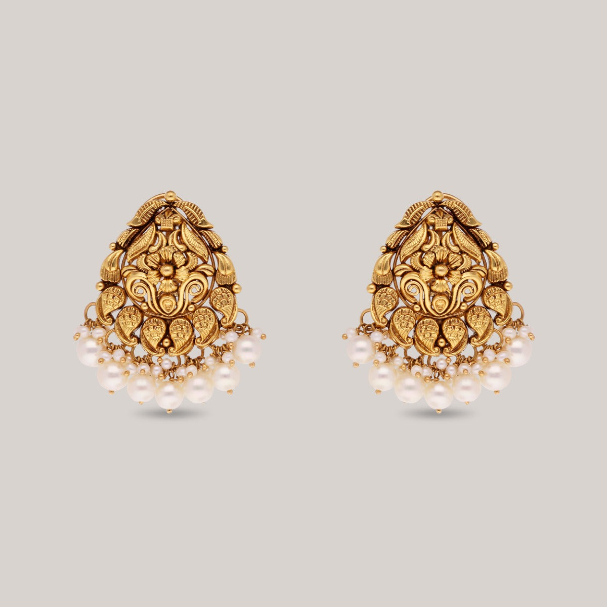 Maitri Gold Earrings