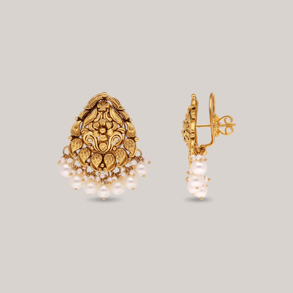 Maitri Gold Earrings