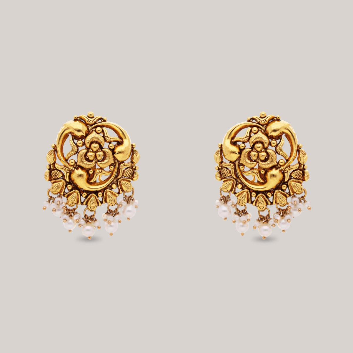 Mythic Gleam Gold Earrings