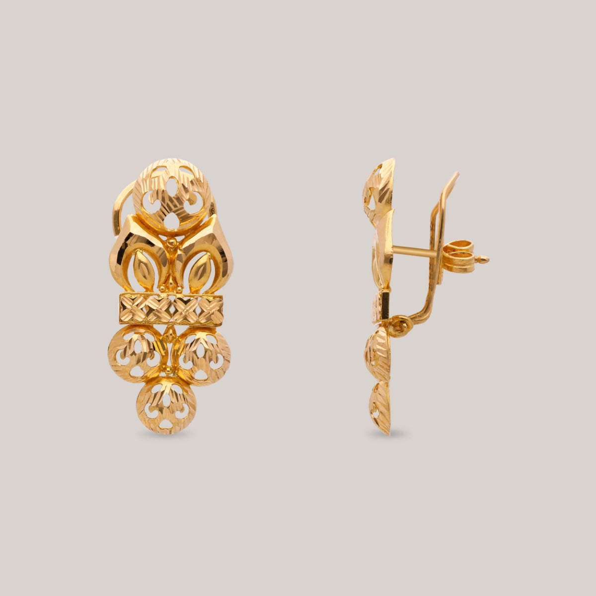 Royal Mosaic Gold Necklace Set