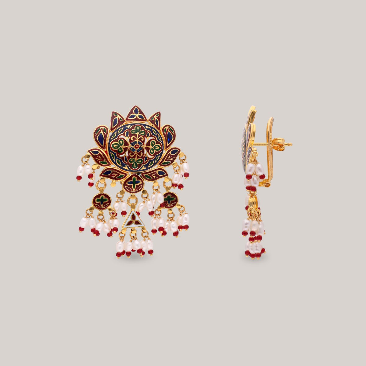 Imperial Lotus Glow Gold Choker Set