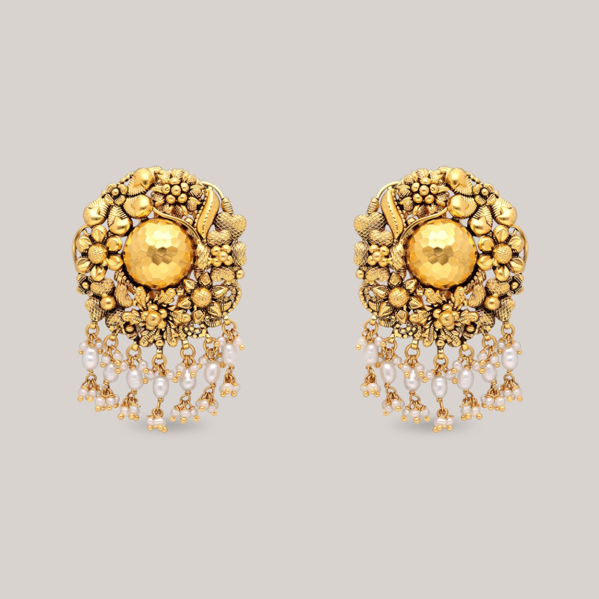 Dynasty Bloom Gold Earrings