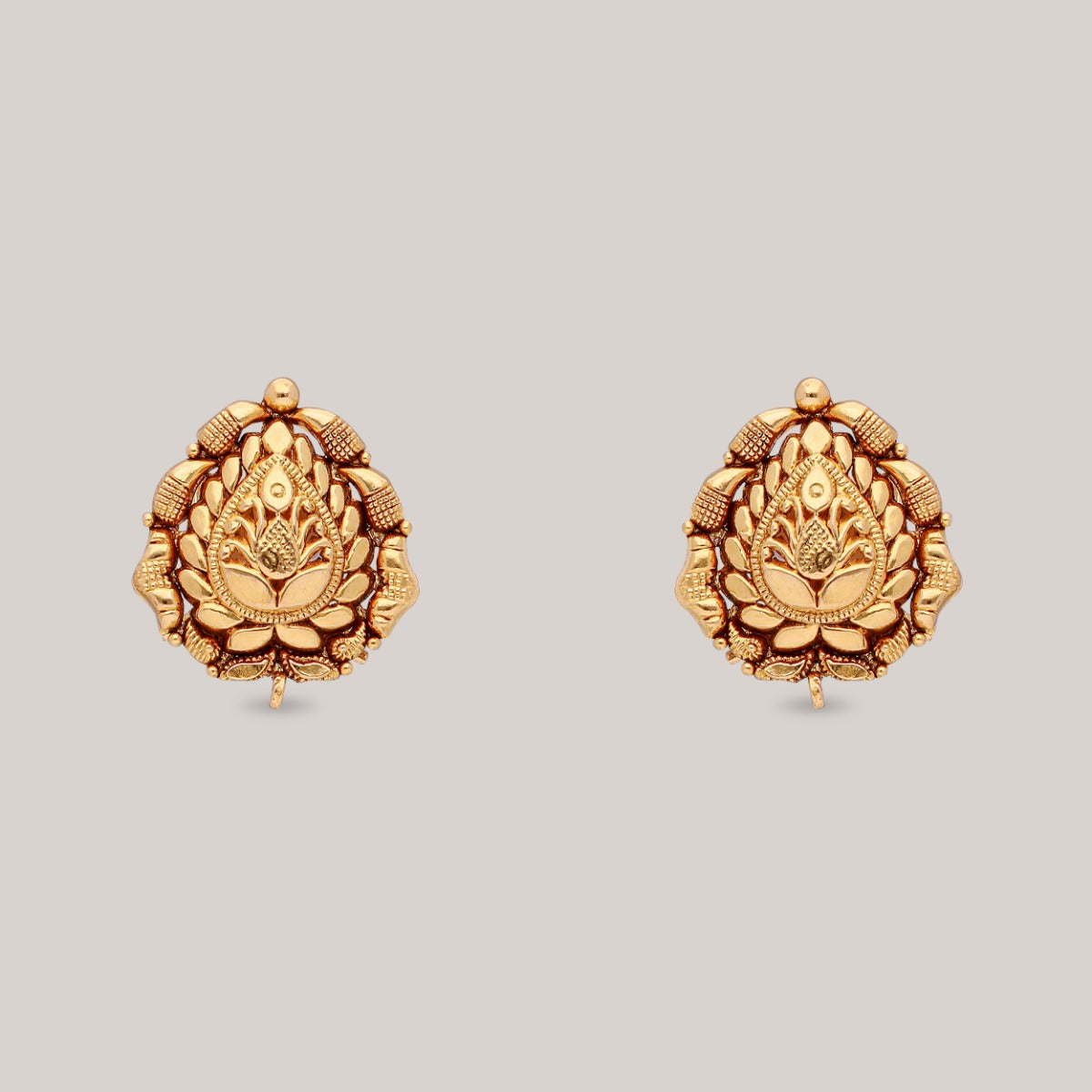 Vasant Bloom Gold Earrings