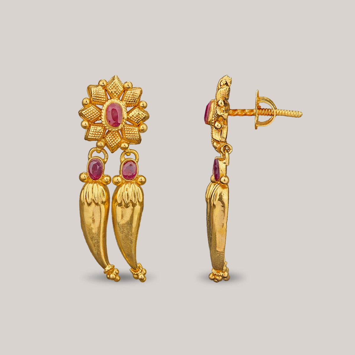 Fruitilicious Gold Earrings